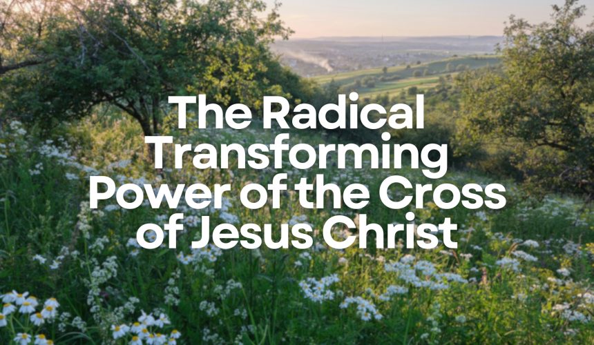 The Radical Transforming Power of the Cross of Jesus Christ